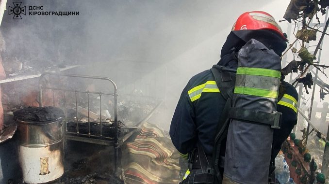В пожежі загинула жінка, новини Кіровоградщини