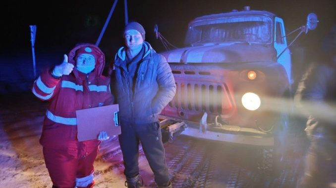 рятувальники витягнули швидку, врятували чоловіка, новини Кіровоградщини